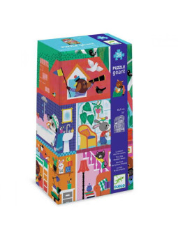Puzzle gigant DOMEK MAŁYCH PRZYJACIÓŁ DJ07169