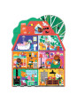 Puzzle gigant DOMEK MAŁYCH PRZYJACIÓŁ DJ07169 Puzzle gigant DOMEK MAŁYCH PRZYJACIÓŁ DJ07169