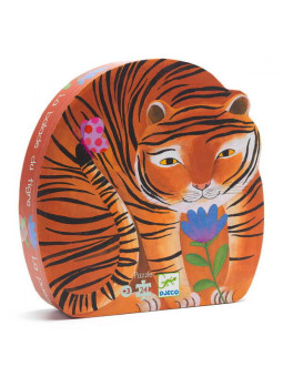 Puzzle tekturowe - SPACER TYGRYSA DJ07201