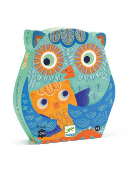 Puzzle tekturowe SOWA  24 el. DJ07215 