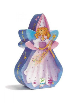 Puzzle w pudełku - Wróżka i jednorożec DJ07225