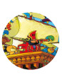 Puzzle tekturowe STATEK PIRACKI 54 el. DJ07241 Puzzle tekturowe STATEK PIRACKI 54 el. DJ07241