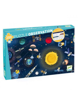 Puzzle KOSMOS 200 el. z książeczką DJ07413