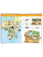 Puzzle ZWIERZĘTA ŚWIATA z książeczką 100el.DJ07420 Puzzle ZWIERZĘTA ŚWIATA z książeczką 100el.DJ07420