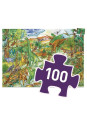 Puzzle Dinozaury z książeczką 100 el. DJ07424 Puzzle Dinozaury z książeczką 100 el. DJ07424
