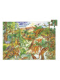 Puzzle Dinozaury z książeczką 100 el. DJ07424 Puzzle Dinozaury z książeczką 100 el. DJ07424