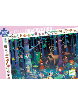 Puzzle FOREST 100 el.DJ07504 