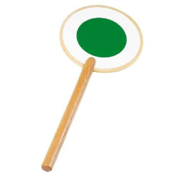 Lizak drogowy dla dzieci, sygnalizator goki - drewniana zabawka, zabawa autkami, zabawka dla 3 latka