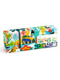Puzzle tekturowe DŻUNGLA 100 elem. DJ07619 Puzzle tekturowe DŻUNGLA 100 elem. DJ07619