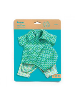 Komplet ubrań 3 elementy PETIT PAN & POMEA DJ07755