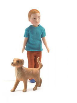 Figurki  Xavier z psem  DJ07807 