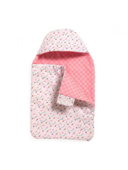 Śpiworek dla lalek POMEA - KWIATKI DJ07864