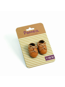 Brązowe buciki dla lalki KOLEKCJA POMEA DJ07888