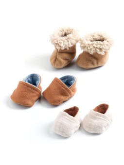 Buciki-kapcie dla lalki KOLEKCJA POMEA DJ07899