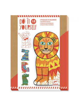 Zrób to sam - puzzle do kolorowania DJ07946