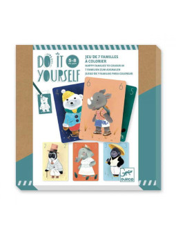 Zrób to sam - gra w  karty 7 RODZIN DJ07947