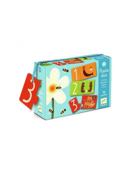 Puzzle łączenie liczb i liter DJ08151