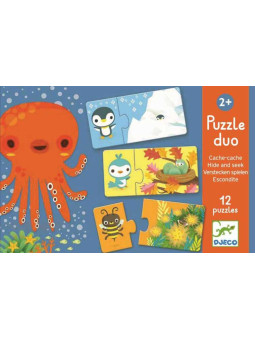 Puzzle duo ZABAWA W CHOWANEGO DJ08156