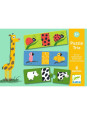 Puzzle Trio - UBIERZ ZWIERZĄTKO DJ08186 Puzzle Trio - UBIERZ ZWIERZĄTKO DJ08186