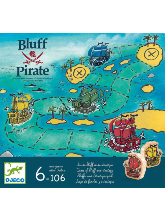 Gra "zabawa i blef" Bluff Pirate DJ08417