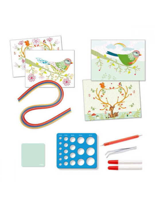 Zestaw artystyczny PORY ROKU Quilling DJ08621 Zestaw artystyczny PORY ROKU Quilling DJ08621