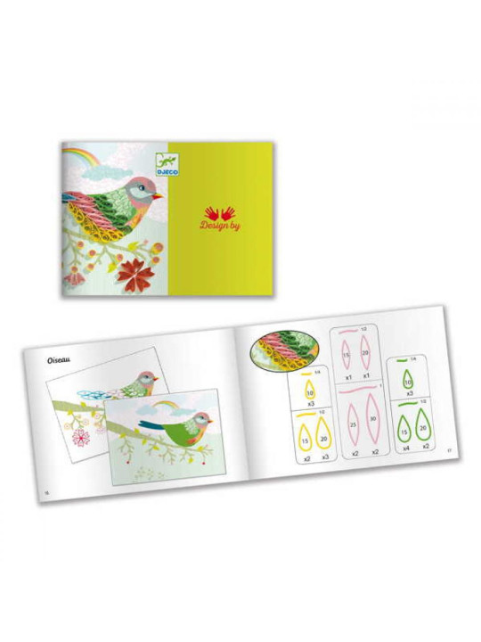 Zestaw artystyczny PORY ROKU Quilling DJ08621 Zestaw artystyczny PORY ROKU Quilling DJ08621