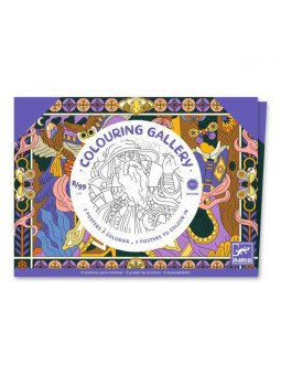 Obrazy do kolorowania w teczce - BAŚNIE DJ08695