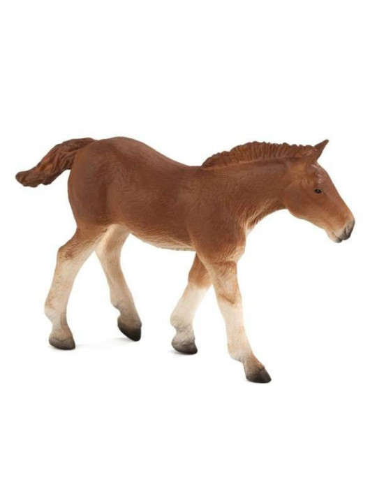 Animal planet - figurka źrebię rasy suffolk punch small foot design - zabawa z figurkami dla 4 latka