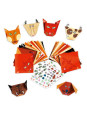 Origami z naklejkami Zwierzaki DJ08761 Origami z naklejkami Zwierzaki DJ08761