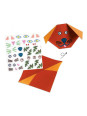 Origami z naklejkami Zwierzaki DJ08761 Origami z naklejkami Zwierzaki DJ08761
