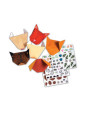 Origami z naklejkami Zwierzaki DJ08761 Origami z naklejkami Zwierzaki DJ08761