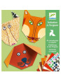 Origami z naklejkami Zwierzaki DJ08761 Origami z naklejkami Zwierzaki DJ08761