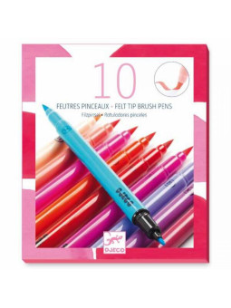 Zestaw dwustronnych mazaków-różowy DJ08802