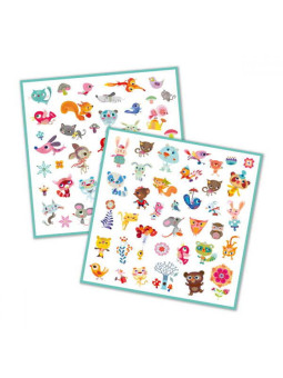 Zestaw naklejek MALI PRZYJACIELE DJ08842