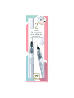 Zestaw 2 pędzelki ze zbiorniczkiem na wodę DJ08909