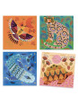 Zestaw artystyczny z pieczątkami ZWIERZĘTA DJ08966 Zestaw artystyczny z pieczątkami ZWIERZĘTA DJ08966
