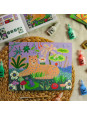 Zestaw art. malowanie 3D - LAS TROPIKALNY DJ08968 Zestaw art. malowanie 3D - LAS TROPIKALNY DJ08968