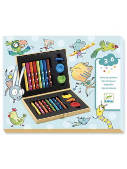 Zestaw art. dla maluchów, kredki, mazaki  DJ09010