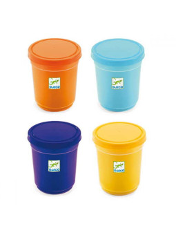 Masa plastyczna 4 szt. PLAIN DJ09027