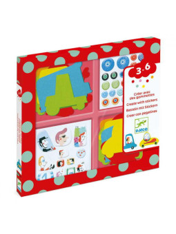 Zestaw z naklejkami KOCHAM SAMOCHODY DJ09051