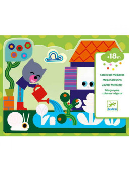 Wodne kolorowanki "Ukryte w ogrodzie" DJ09063