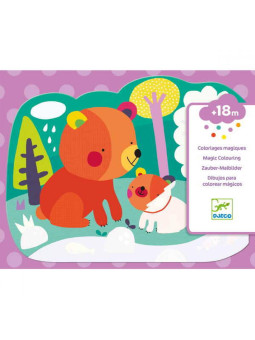 Wodne kolorowanki "Ukryte w lesie" DJ09064