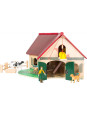 Farma drewniana do zabawy, gospodarstwo wiejskie, zagroda dla zwierząt, stajnia, figurki zwierząt  small foot design - drewnia Farma drewniana do zabawy, gospodarstwo wiejskie, zagroda dla zwierząt, stajnia, figurki zwierząt  small foot design - drewnia