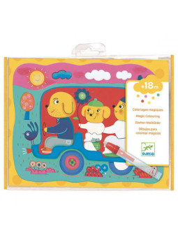 Wodne kolorowanki "Ukryte na drodze" DJ09066 