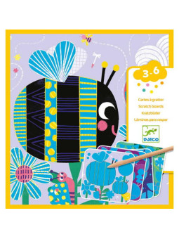 Wydrapywanka dla maluchów OWADY DJ09092