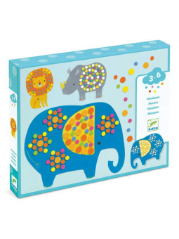 Mozaiki dla maluchów DŻUNGLA DJ09097