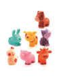 Gumowe zwierzątka 7 szt. TROPO-FARM DJ09116 Gumowe zwierzątka 7 szt. TROPO-FARM DJ09116