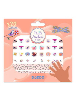 Naklejki na paznokcie PTAKI DJ09239