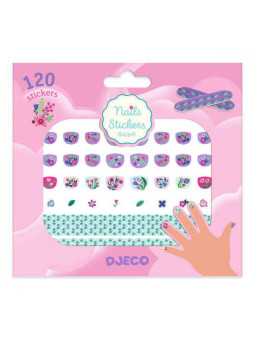 Naklejki na paznokcie KWIATY DJ09241