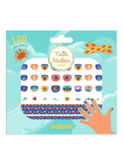 Naklejki na paznokcie WAKACJE DJ09244